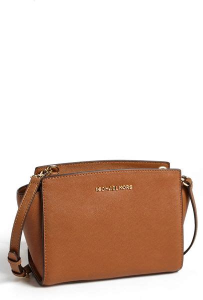 michael kors selma medium saffiano leather messenger bag|Selma Medium Saffiano Leather Crossbody Bag .